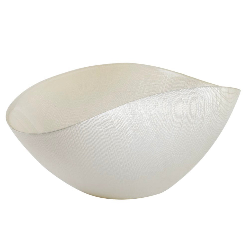 Burano - Centre De Table - 38x11 Cm - Blanc Perle