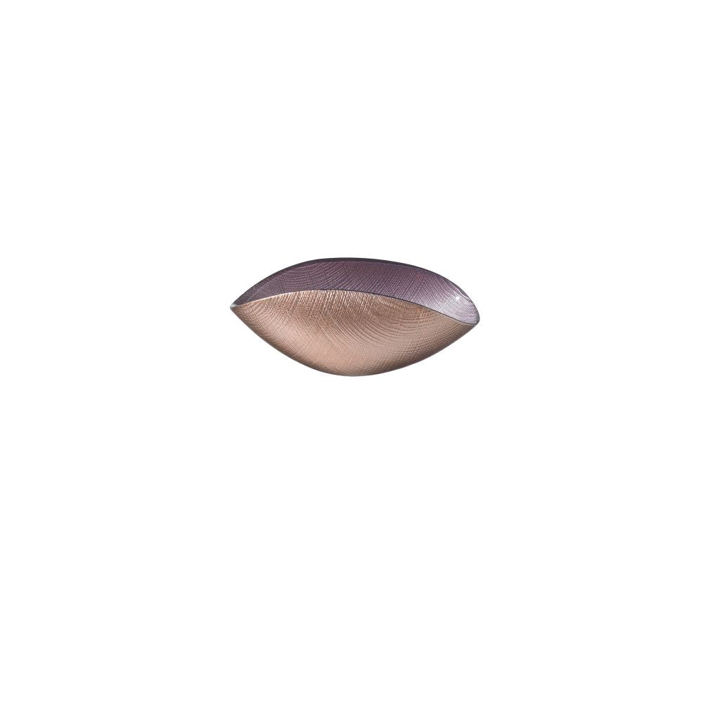 Burano - Coupelle - 20x12 Cm - Rose Ancien/Glycine