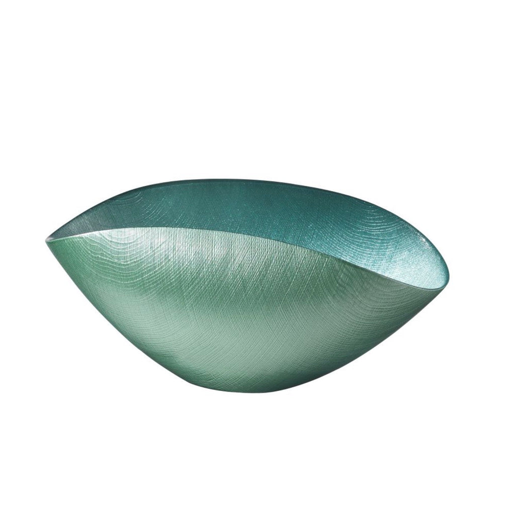 Burano - Centre De Table - 38x11 Cm - Vert D'Eau/Émeraude