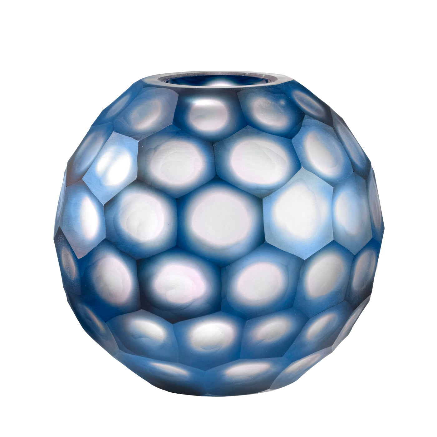 Geode - Vase - Bleu