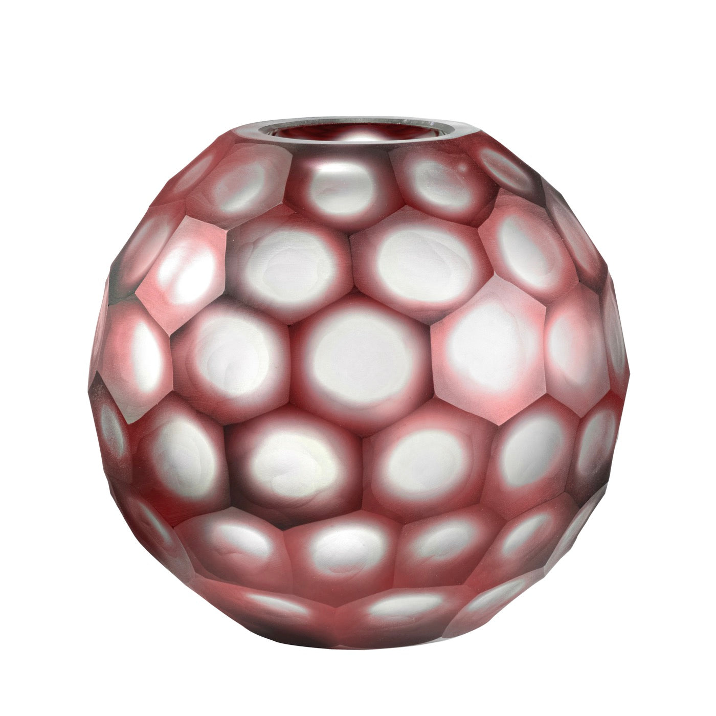 Geode - Vase - Rouge