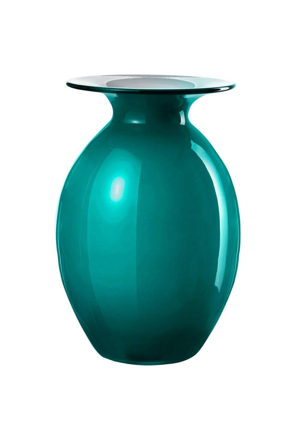 Bombetta - Vase - H29,5 Cm Ø20 Cm - Vert Baltique