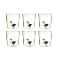 Pet Friends Quaquak - Lot De 6 Verres Décorés - H9,3 Cm