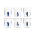 Pet Friends Bubi - Lot De 6 Verres Décorés - H9,3 Cm