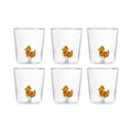 Pet Friends Loli - Lot De 6 Verres Décorés - H9,3 Cm