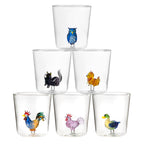 Pet Friends Mix 1 - Lot De 6 Verres Décorés