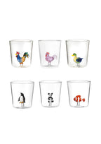 Pet Friends Mix 6 - Lot De 6 Verres Décorés