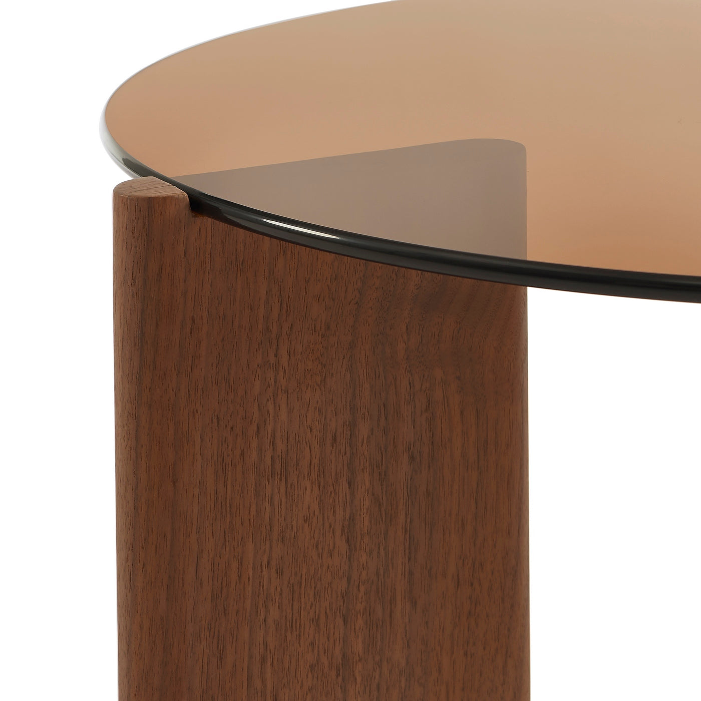Olie - Coffee Table - Caramel And Walnut Veneer