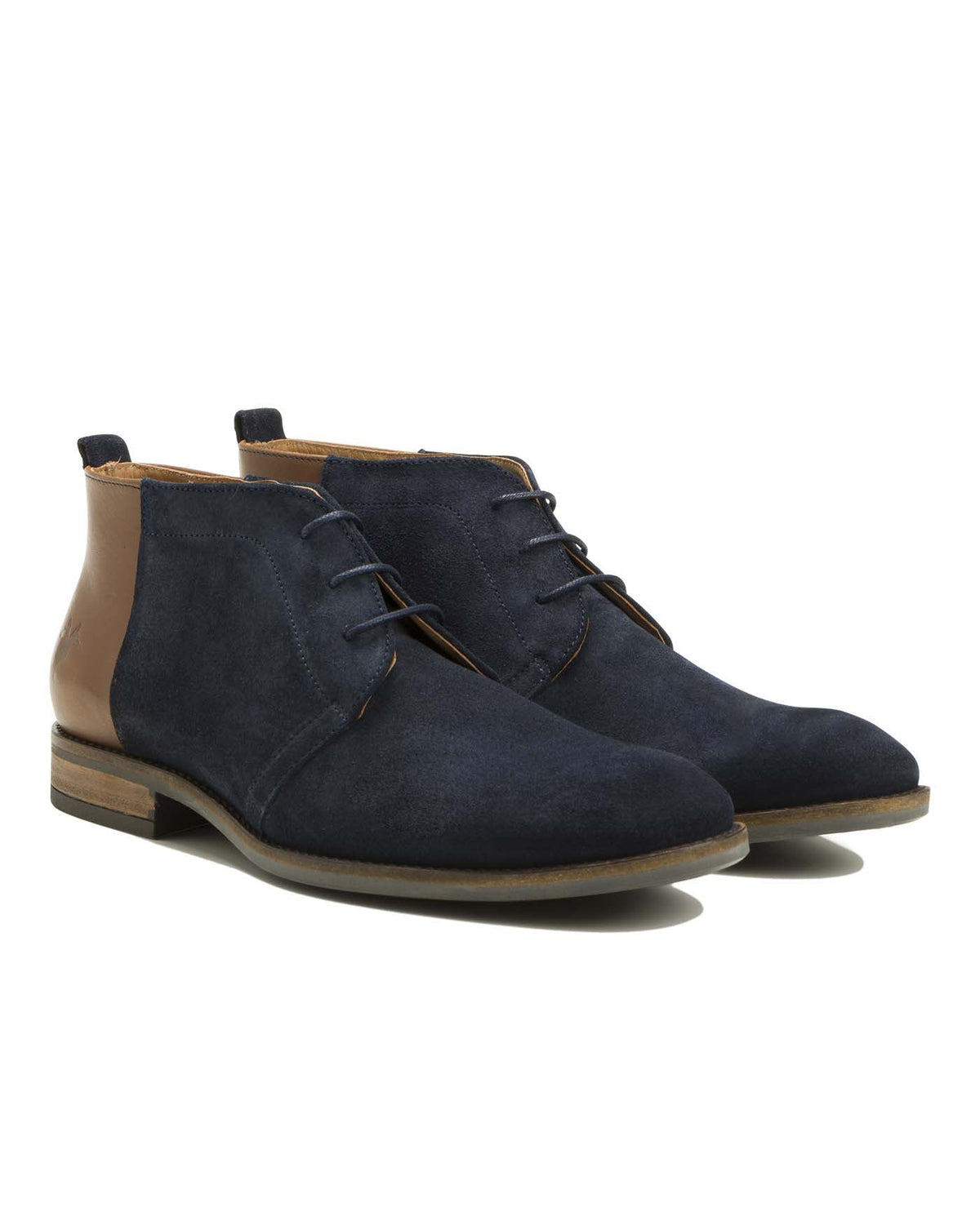 Zapatos derby Olmeta - Marino/Coñac