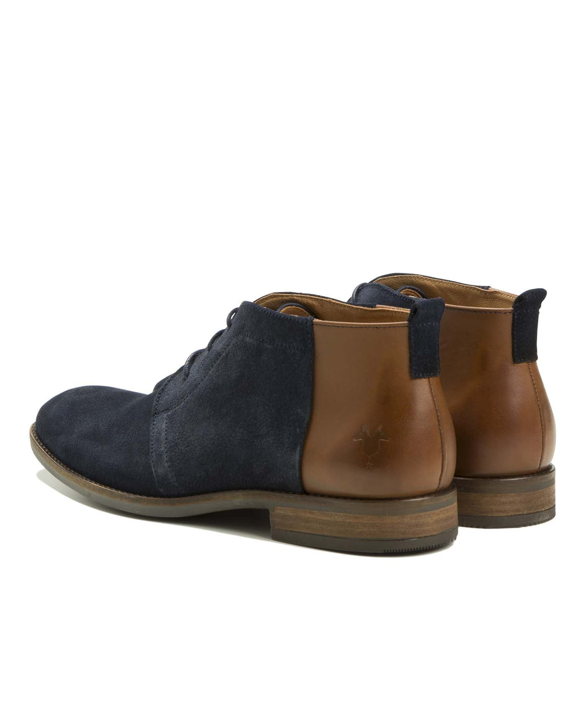 Zapatos derby Olmeta - Marino/Coñac