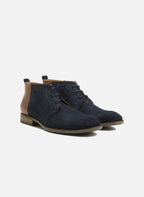 Zapatos derby Olmeta - Marino/Coñac