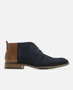 Zapatos derby Olmeta - Marino/Coñac