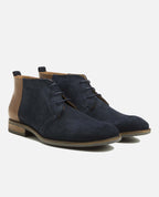 Zapatos derby Olmeta - Marino/Coñac