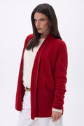 Cardigan a Tubo Ophelia - Coulis - Donna - 100% Cashmere