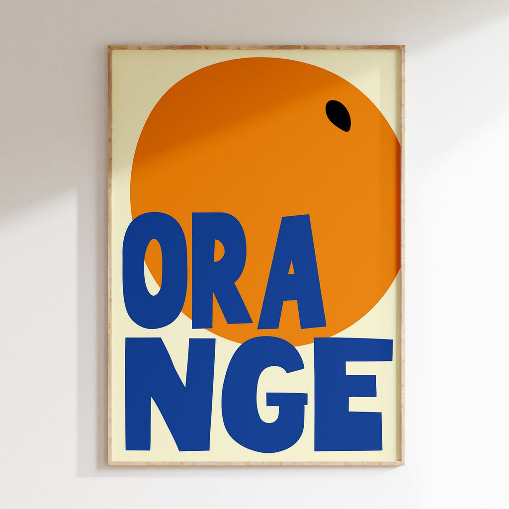 Kitchen - Affiche Orange - Multi