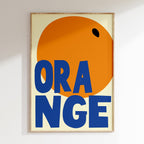 Kitchen - Affiche Orange - Multi