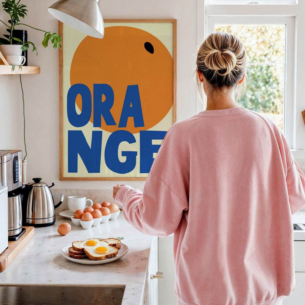 Kitchen - Affiche Orange - Multi