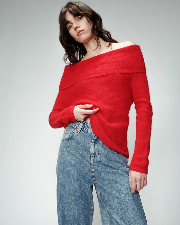 Sweter Oranger - Czerwony