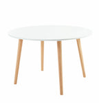 Oratello - Table À Manger - Laqué Blanc Mat