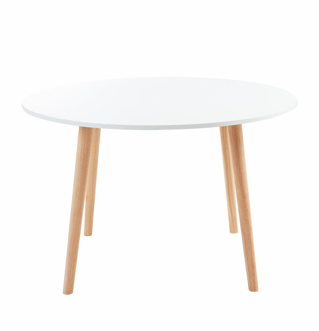 Oratello - Table À Manger - Laqué Blanc Mat