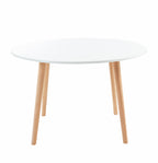 Oratello - Table À Manger - Laqué Blanc Mat