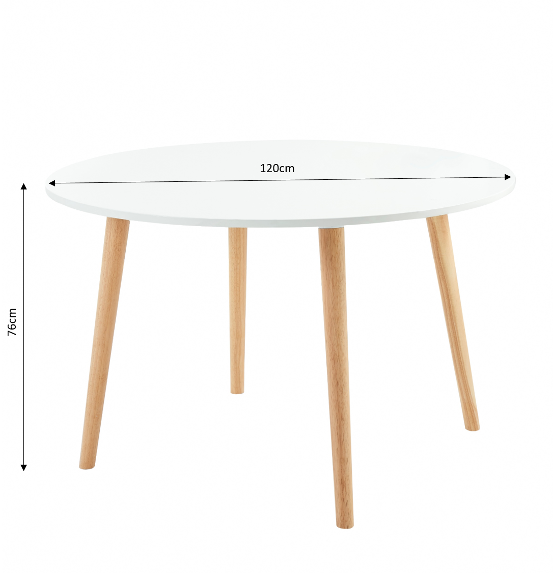 Oratello - Table À Manger - Laqué Blanc Mat