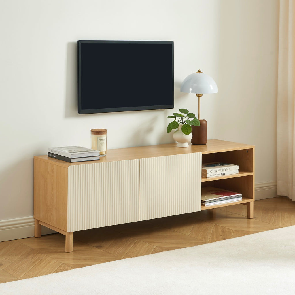 Orca - TV Unit - Oak Effect