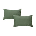 Funda De Almohada Gasa De Algodón X2 - 5 Colores A Elegir