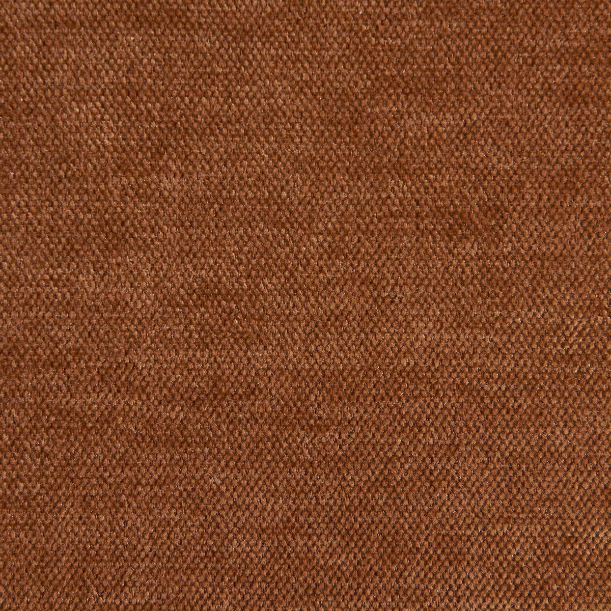 Orel - Lot De 2 Chaises - Tissu Et Pieds Métal Effet Bois - Marron