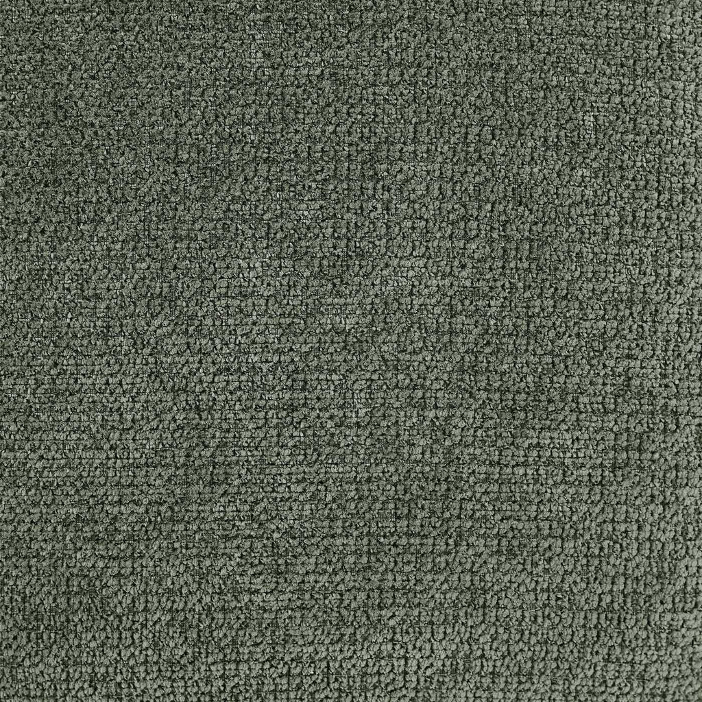 Orva - Canapé Droit Compressé 3 Places - Tissu Chenille - Vert