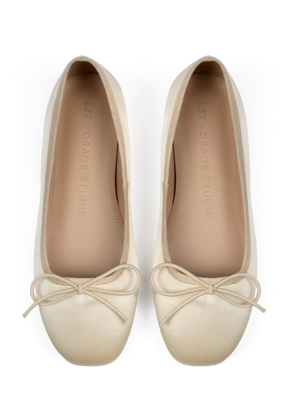 Bibi Ballerinaskor - Offwhite