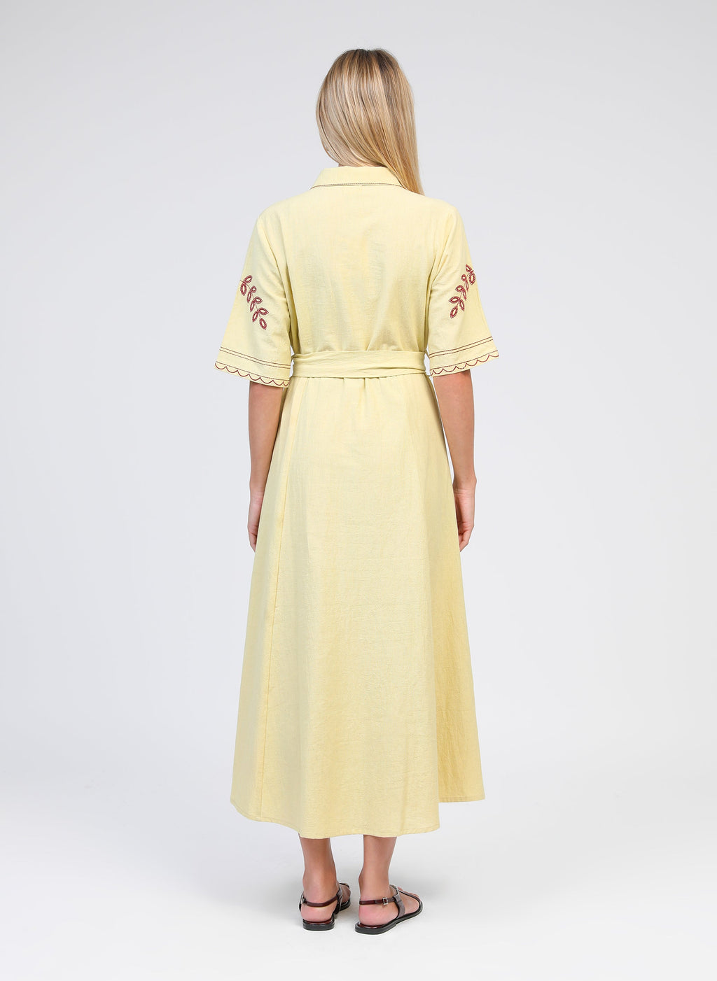Robe Longue Osmina Ble
