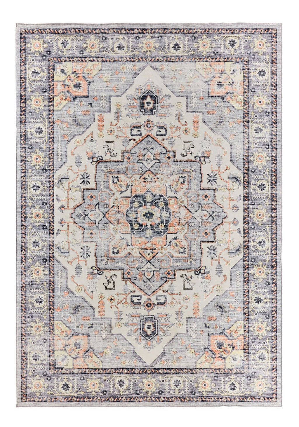 Vintage rug - Gray - Ottoman Collection OTTOMAN