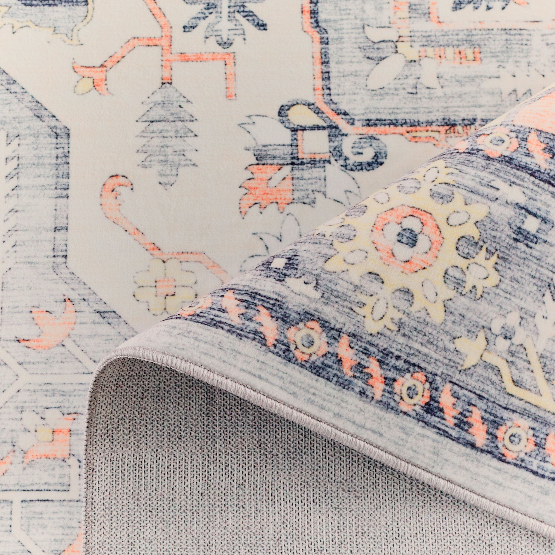 Vintage rug - Gray - Ottoman Collection OTTOMAN