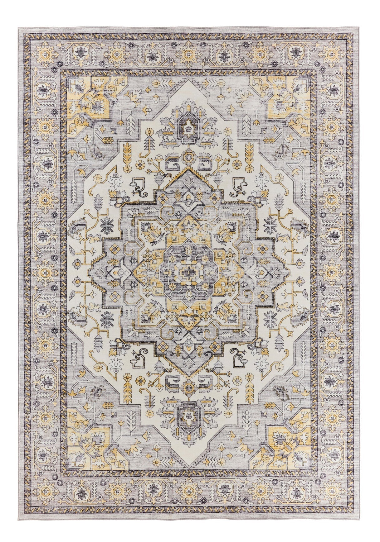 Alfombra vintage - Amarillo - Colección Otomana OTTOMAN