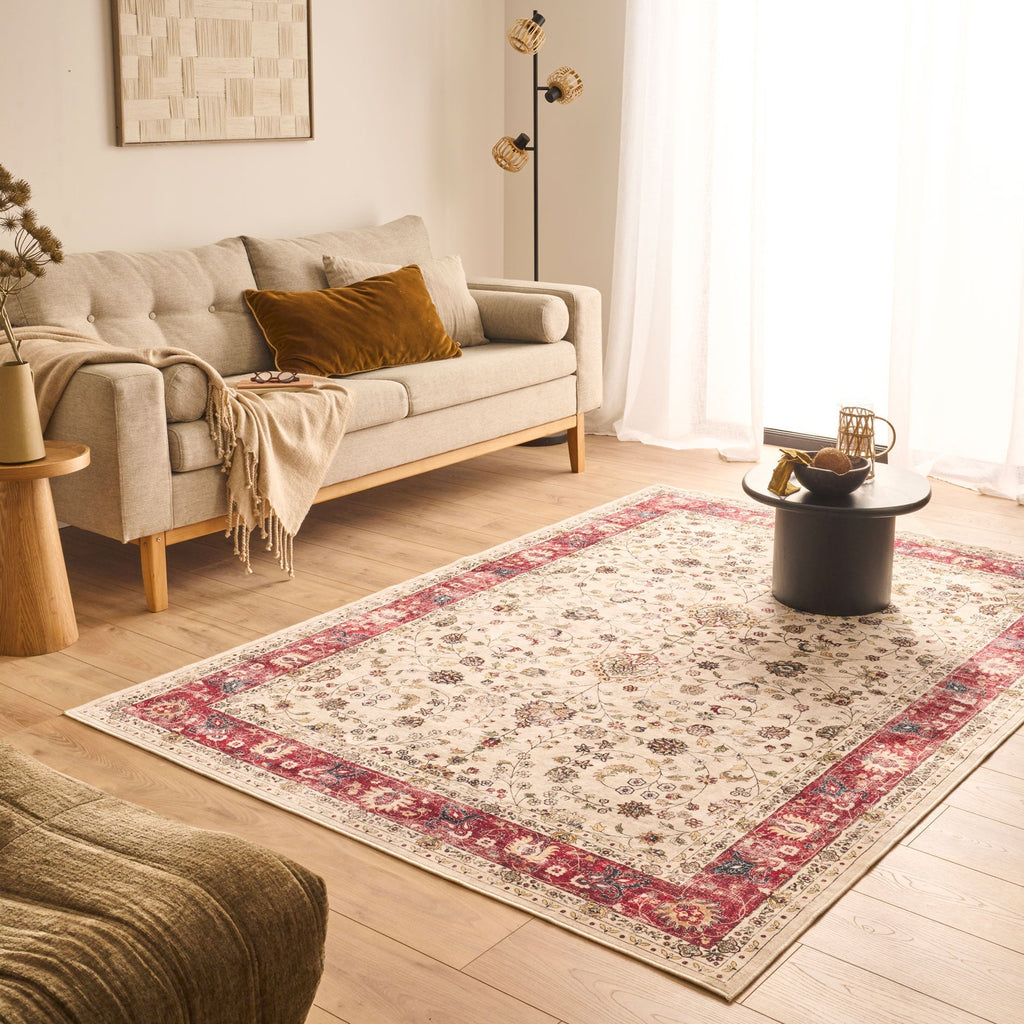 Vintage living room rug - Beige - Ottoman Collection OTTOMAN