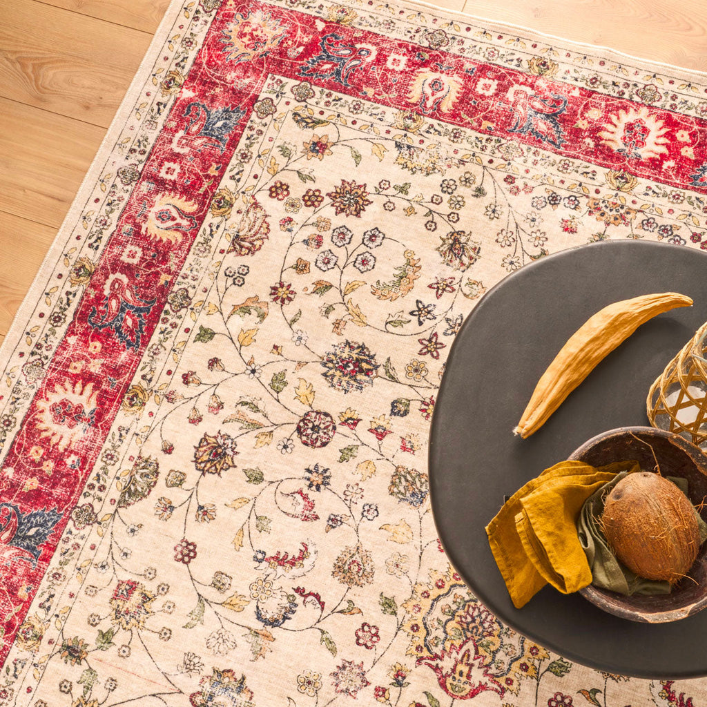 Vintage living room rug - Beige - Ottoman Collection OTTOMAN