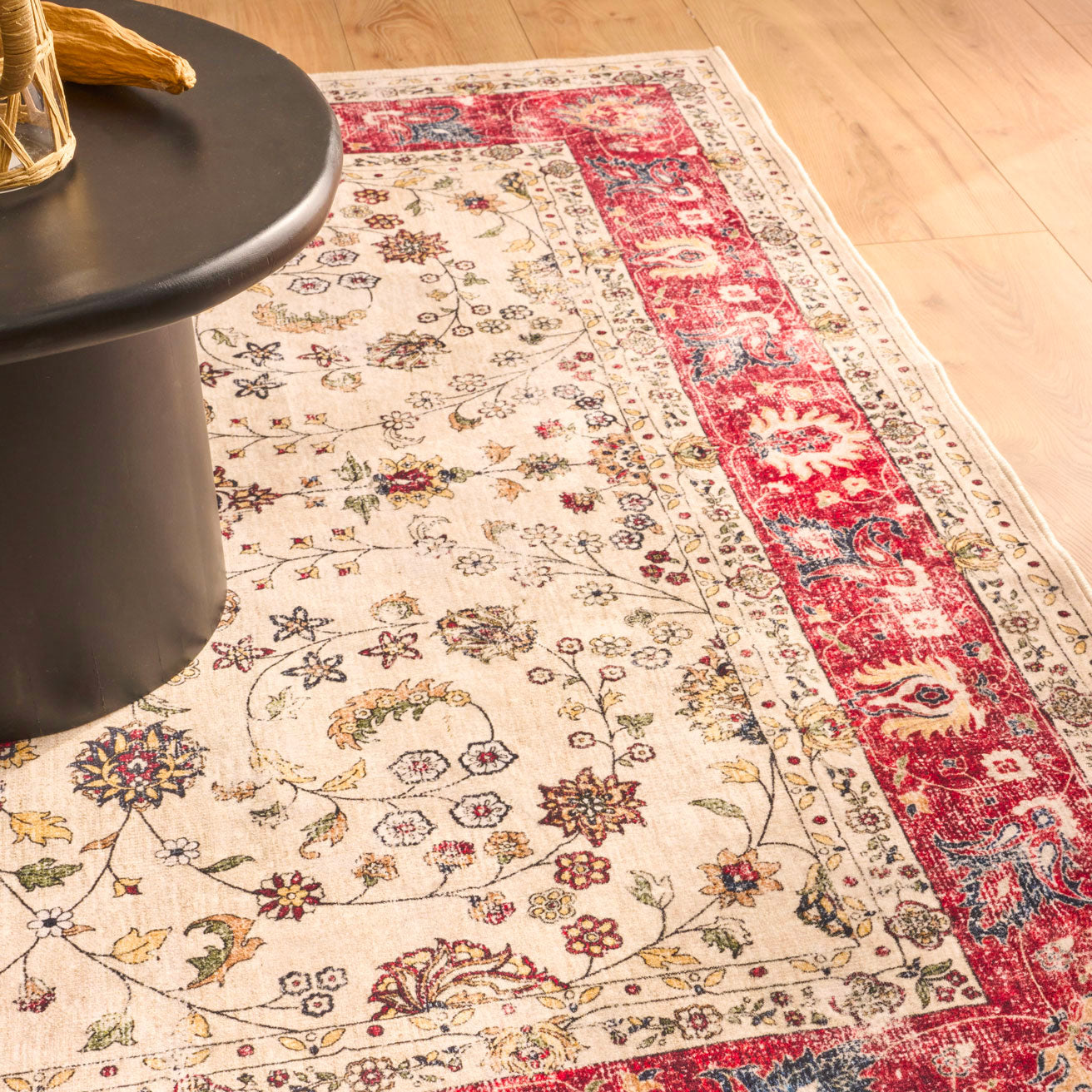 Vintage living room rug - Beige - Ottoman Collection OTTOMAN