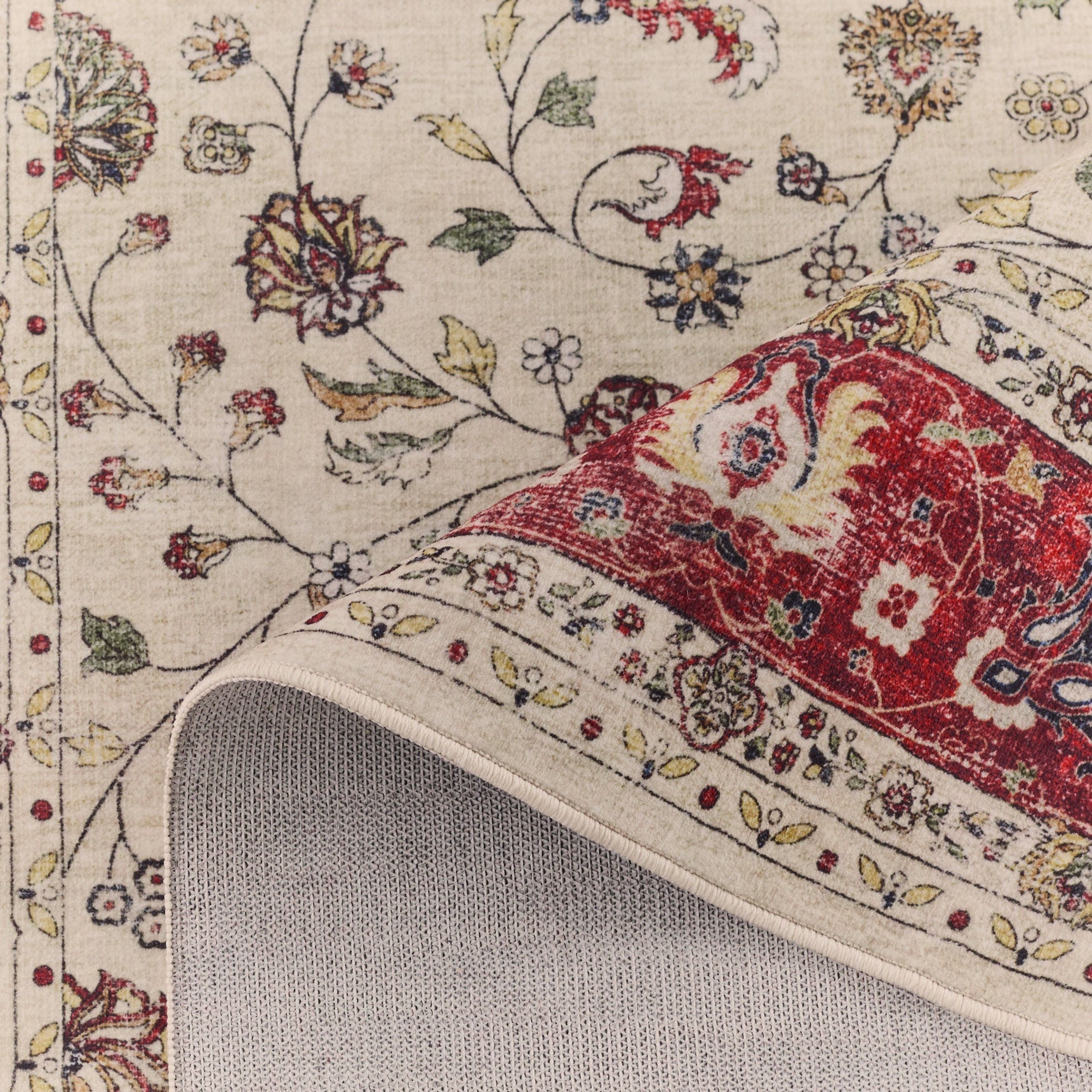 Vintage living room rug - Beige - Ottoman Collection OTTOMAN