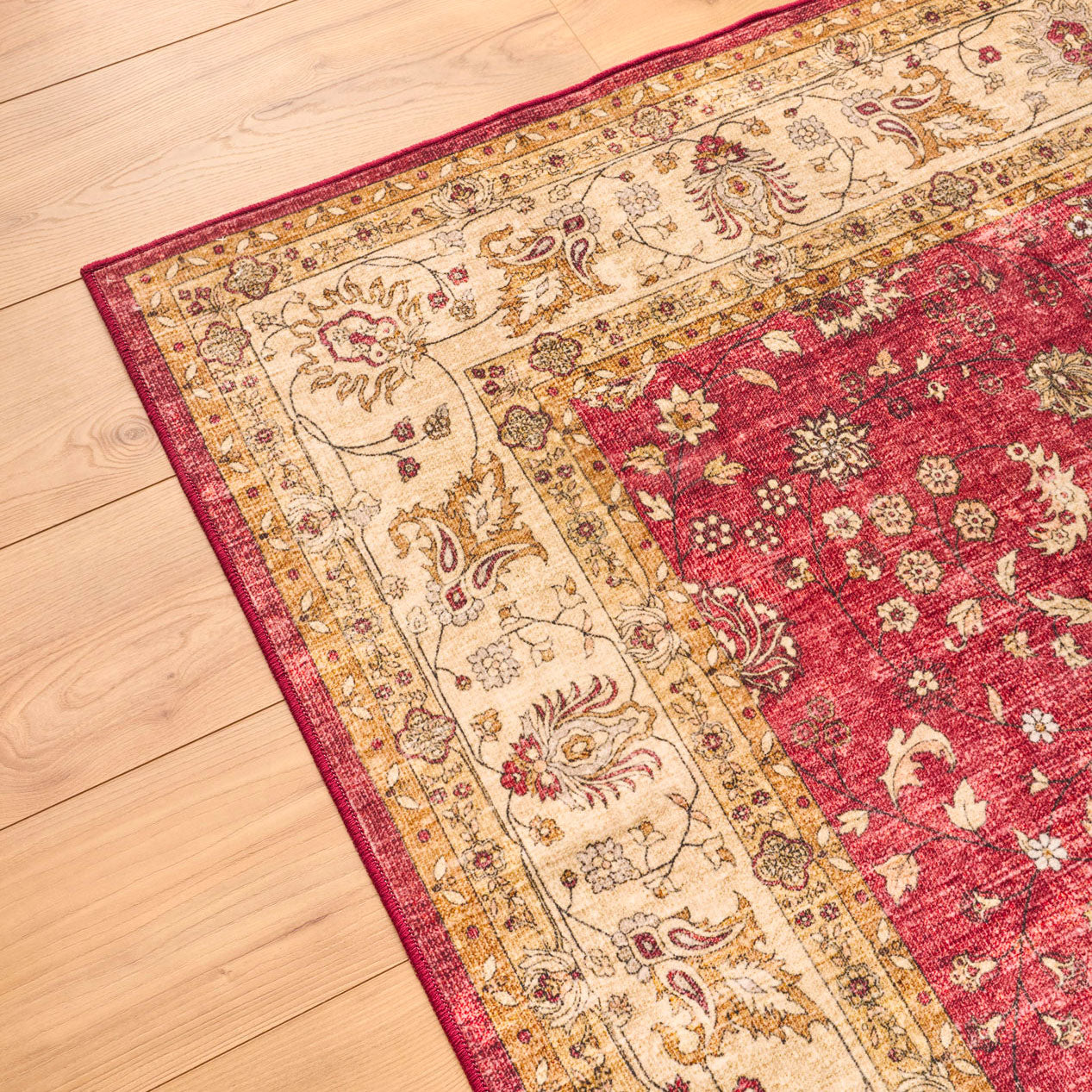 Alfombra de salón vintage - Rojo - Colección Otomana OTTOMAN