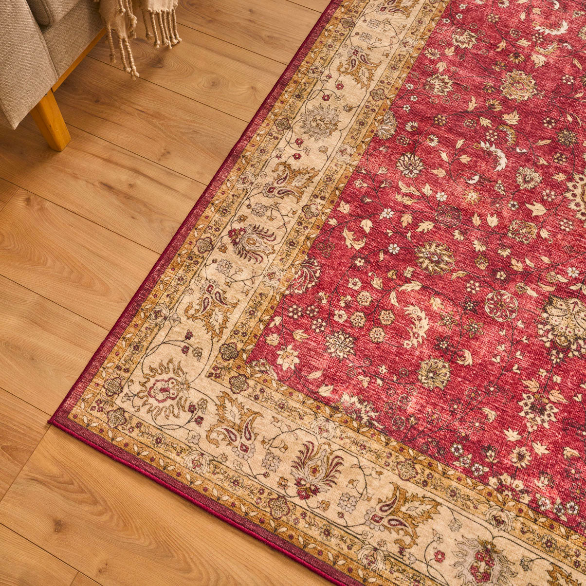 Alfombra de salón vintage - Rojo - Colección Otomana OTTOMAN