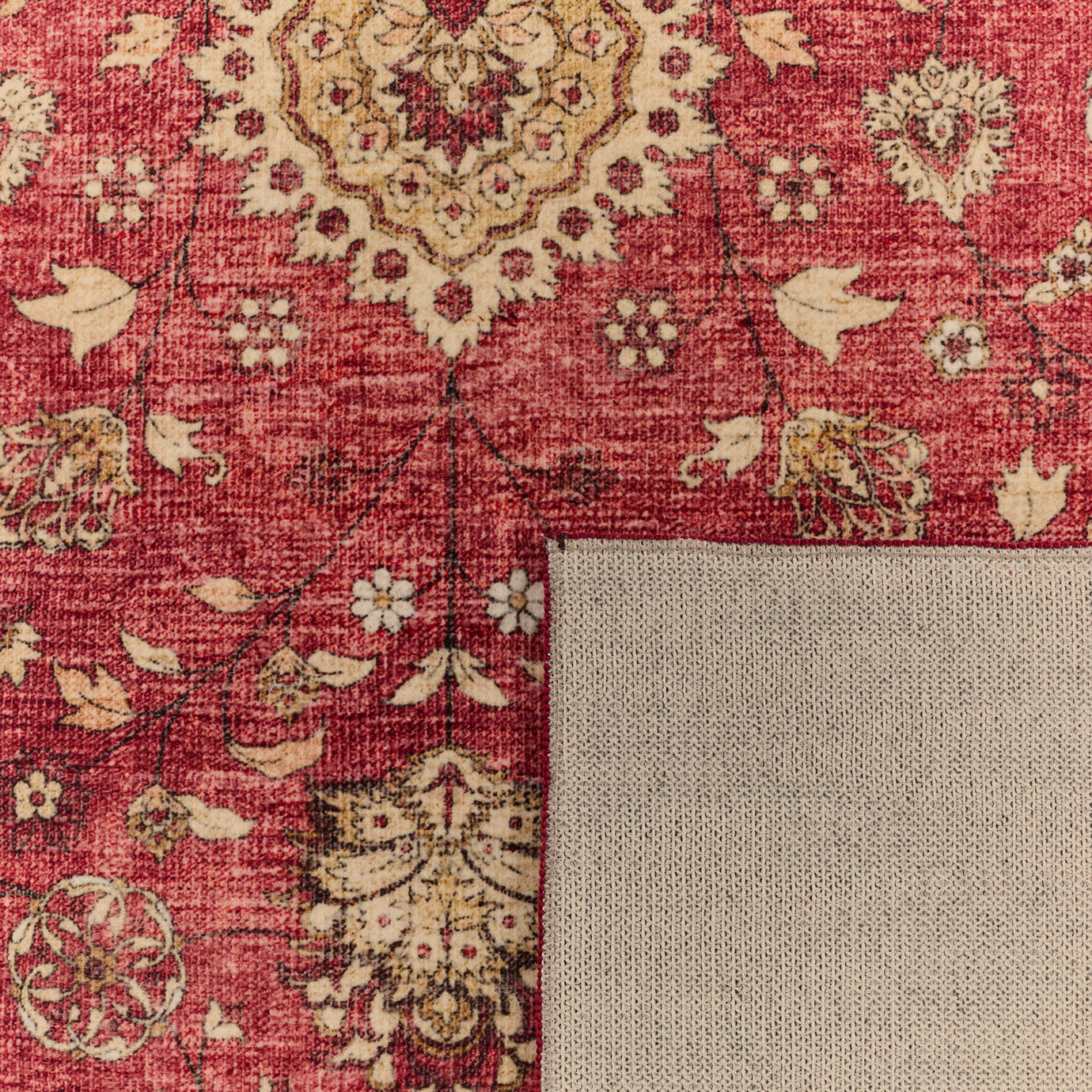 Alfombra de salón vintage - Rojo - Colección Otomana OTTOMAN