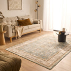 Alfombra de salón vintage - Turquesa - Colección Otomana OTTOMAN