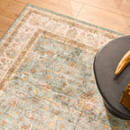 Alfombra de salón vintage - Turquesa - Colección Otomana OTTOMAN