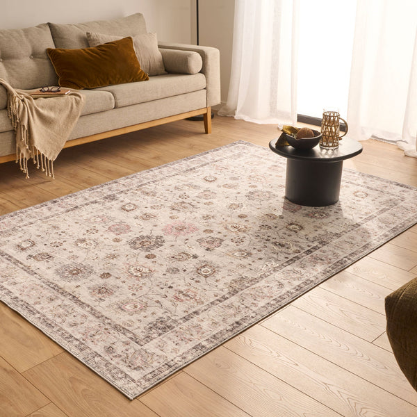 Otomana - Alfombra Interior - Poliéster - Gris