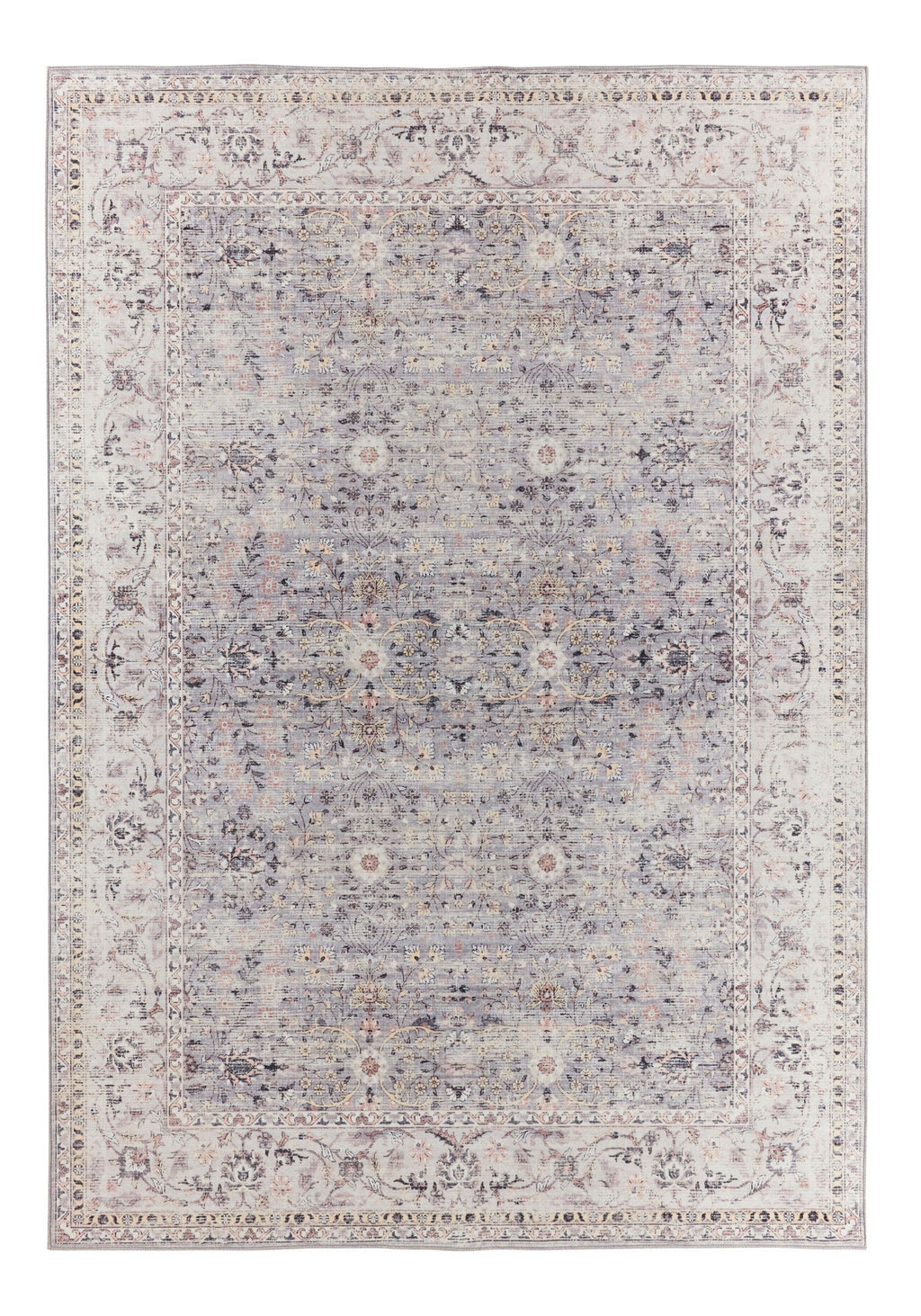 Vintage indoor rug - Gray - Ottoman Collection OTTOMAN