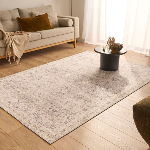 Otomana - Alfombra Interior - Poliéster - Gris
