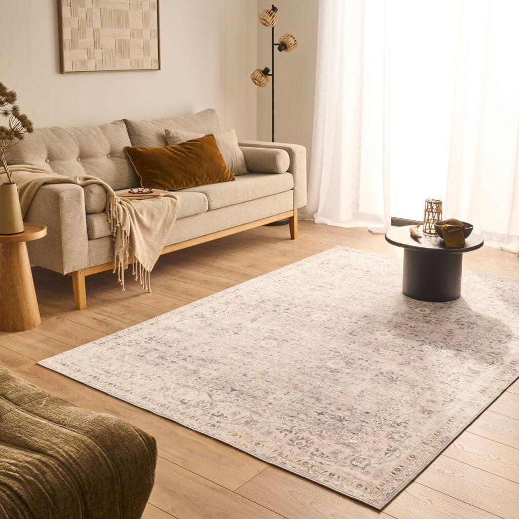 Vintage indoor rug - Gray - Ottoman Collection OTTOMAN