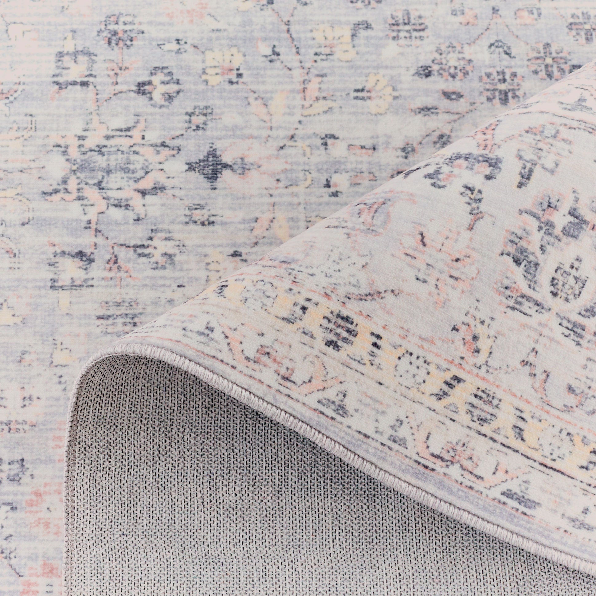 Vintage indoor rug - Gray - Ottoman Collection OTTOMAN
