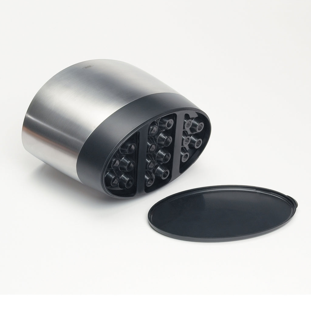 Pot A Ustensiles En Inox Brosse